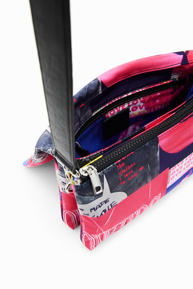 Midsize collage crossbody bag | Desigual