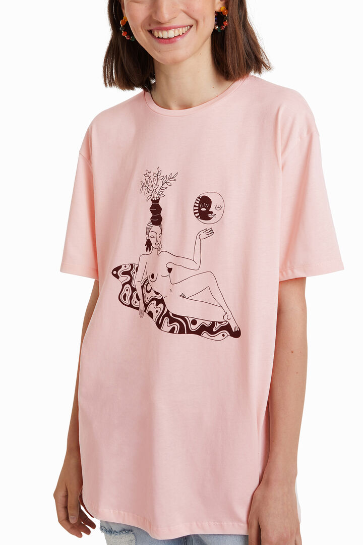 T-shirt orgânica de Miranda Makaroff | Desigual