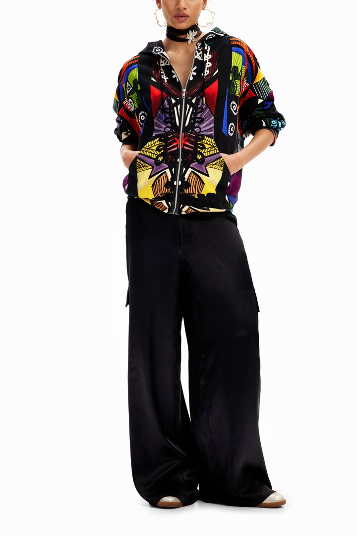 M. Christian Lacroix arty hoodie | Desigual