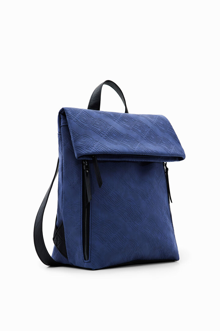 Flap and logo backpack | Desigual