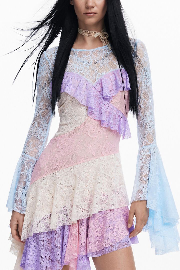 Vestido romántico María Escoté | Desigual