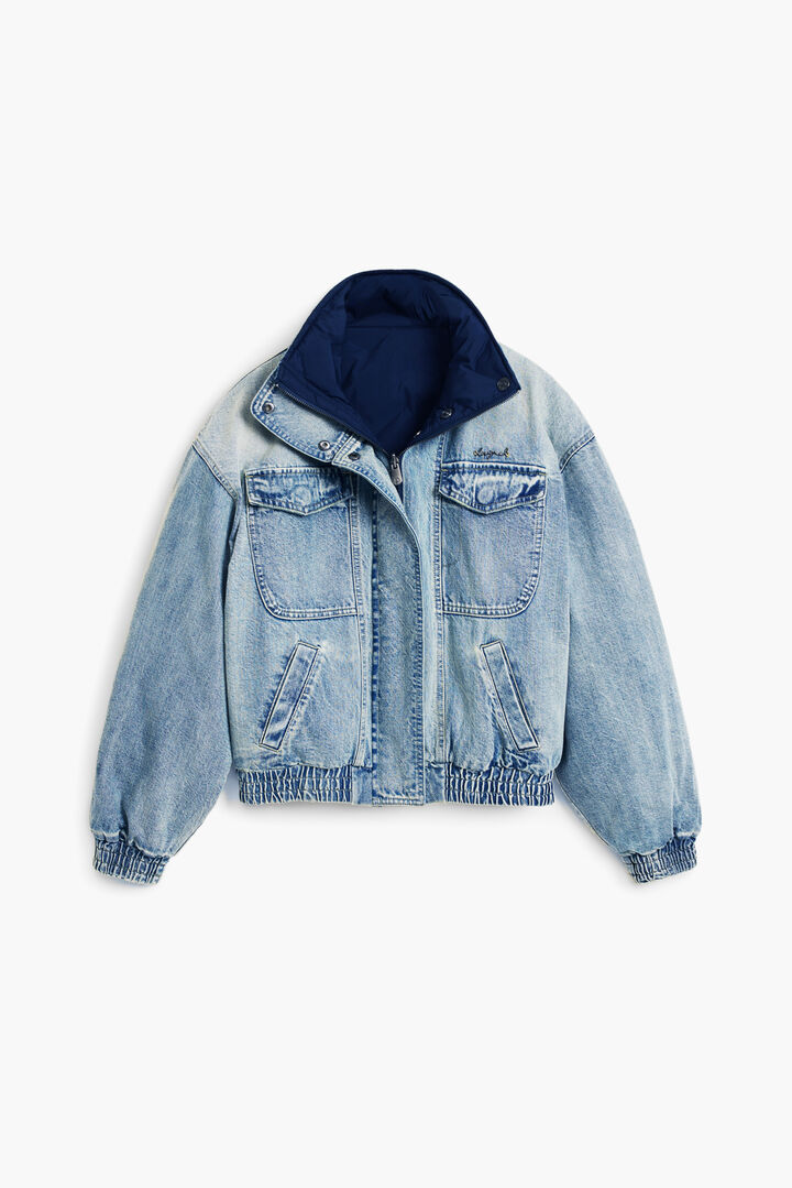 Reversible trucker jacket | Desigual