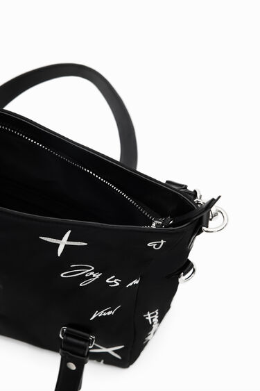 Midsize embroidered bag | Desigual
