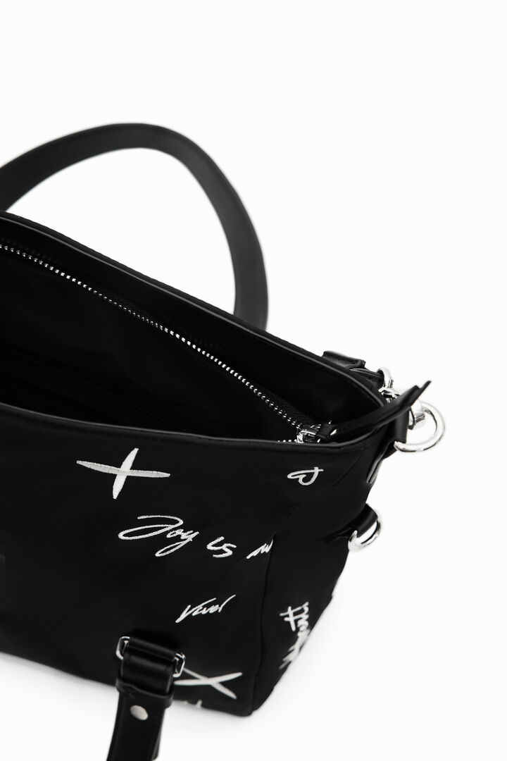 Midsize embroidered bag | Desigual