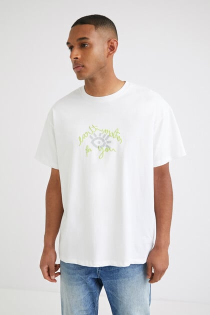 Short-sleeve nature T-shirt
