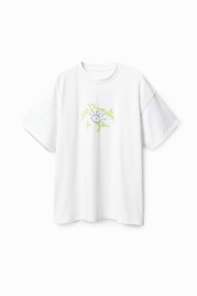 T-Shirt mit Aufdruck "Nature"