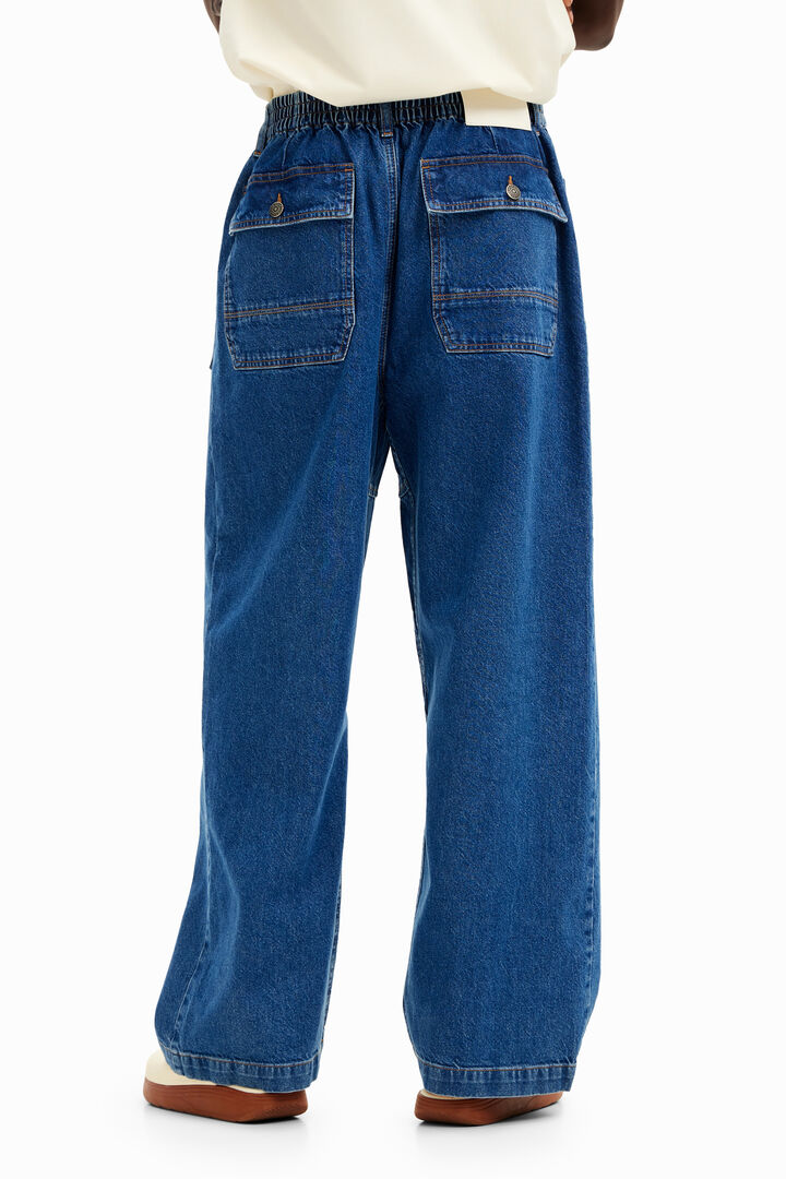 Long jeans with pockets | Desigual