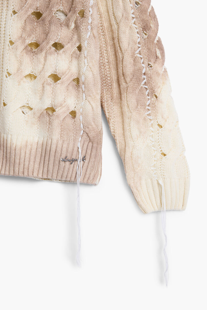 Suéter de malha grossa