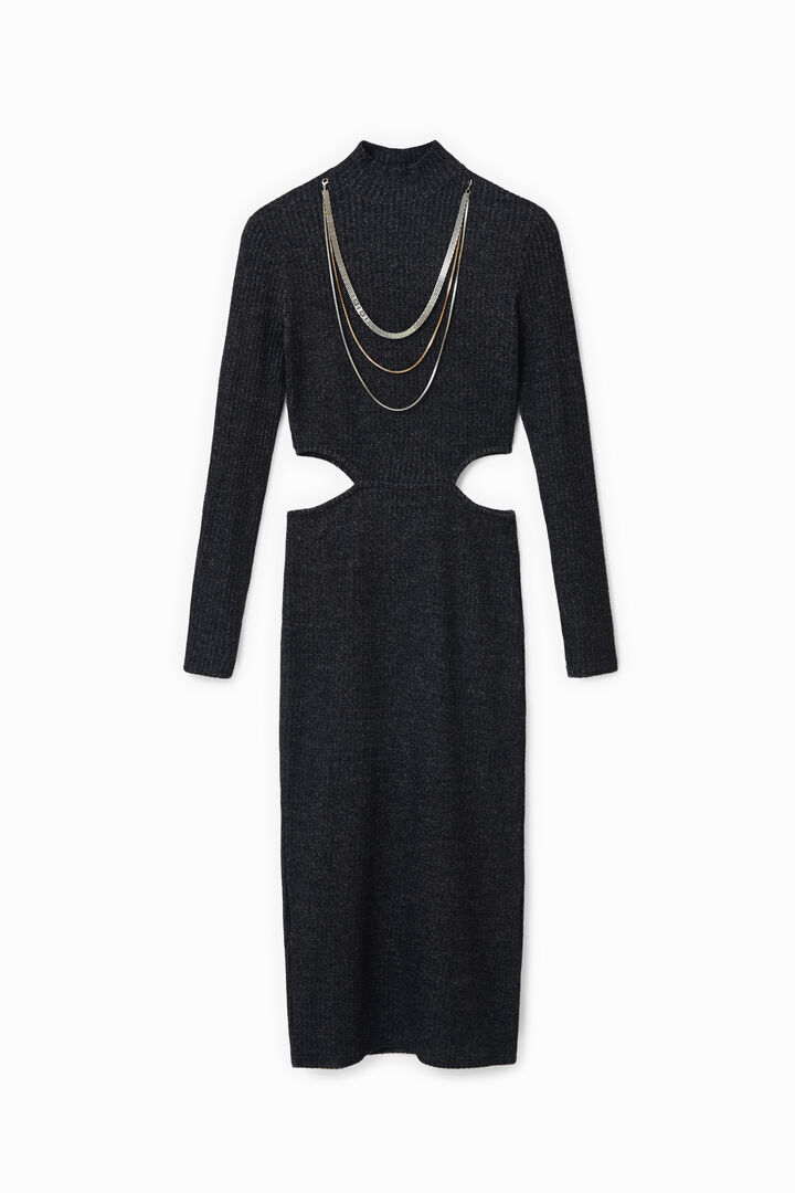 Robe midi découpes | Desigual