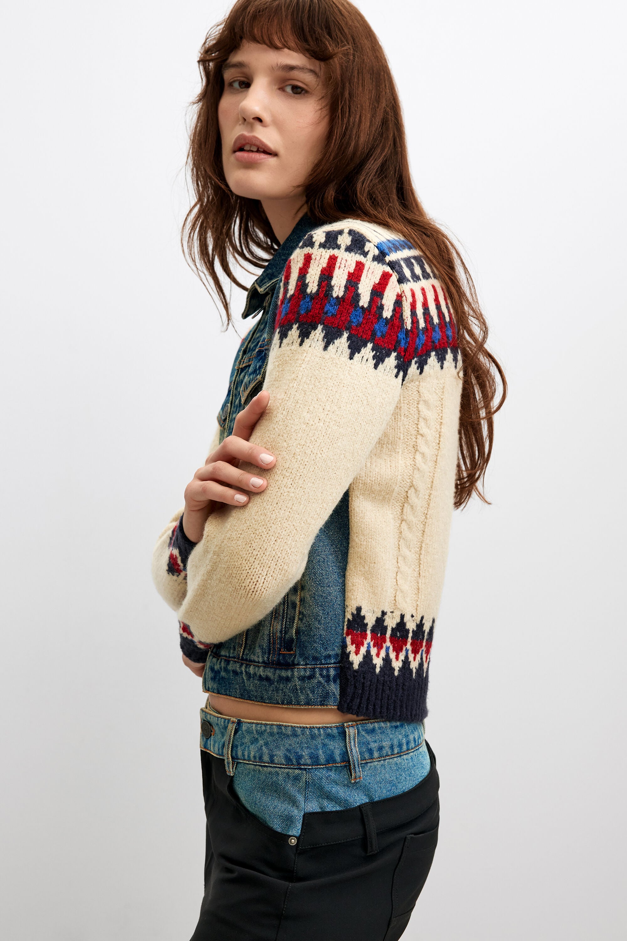 デニムジャケットの組み合わせ 青 女性用 I Desigual.com