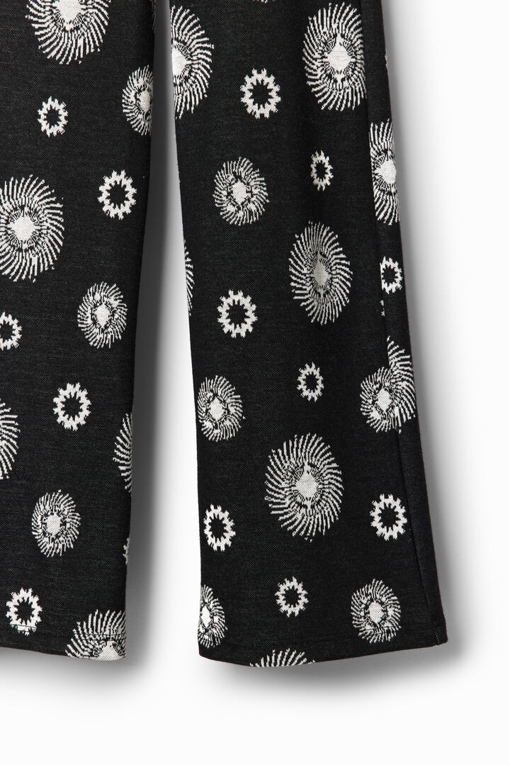 Pantalons flare geomètrics | Desigual