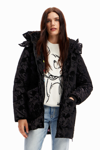 Mickey Mouse quilted coat