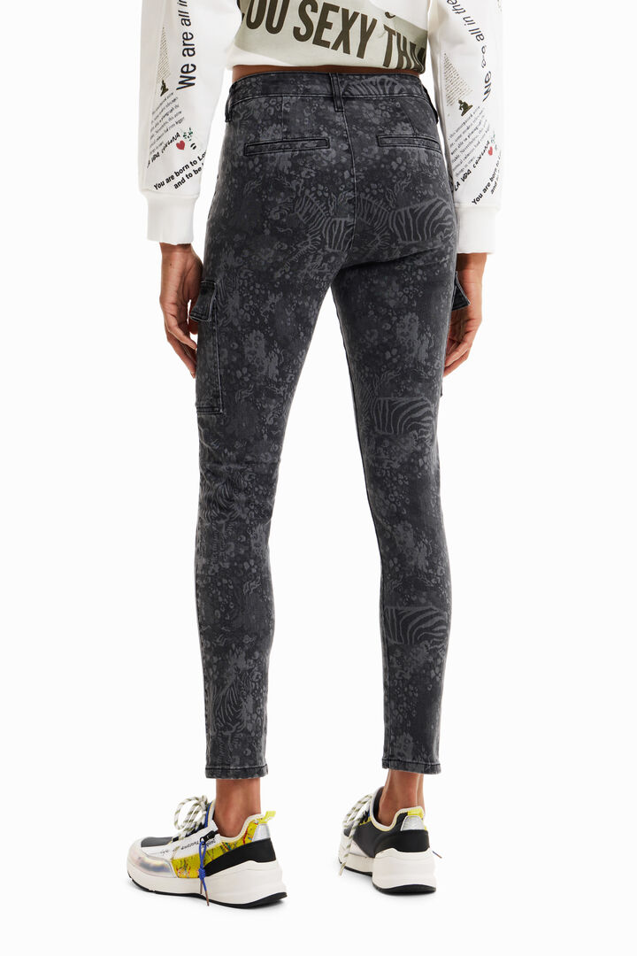 Skinny cargo jeans | Desigual