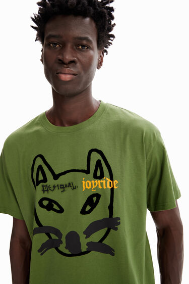 Camiseta oversize gato | Desigual