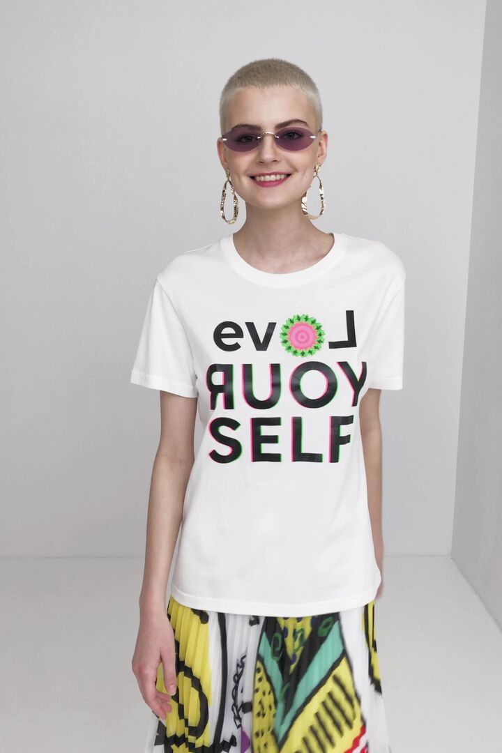 Camiseta LOVE YOURSELF | Desigual