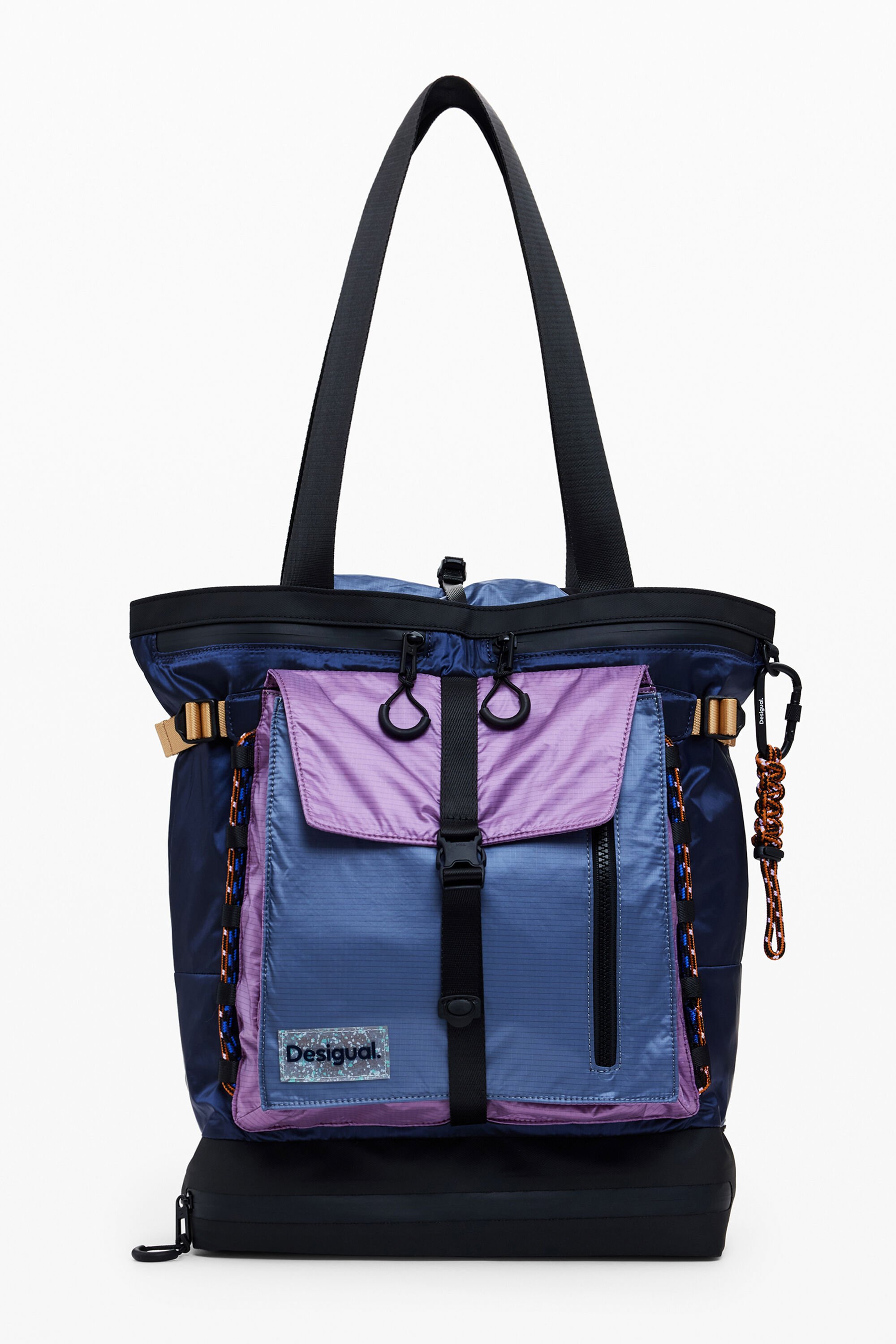 Large nylon tote backpack - U - Desigual - Modalova