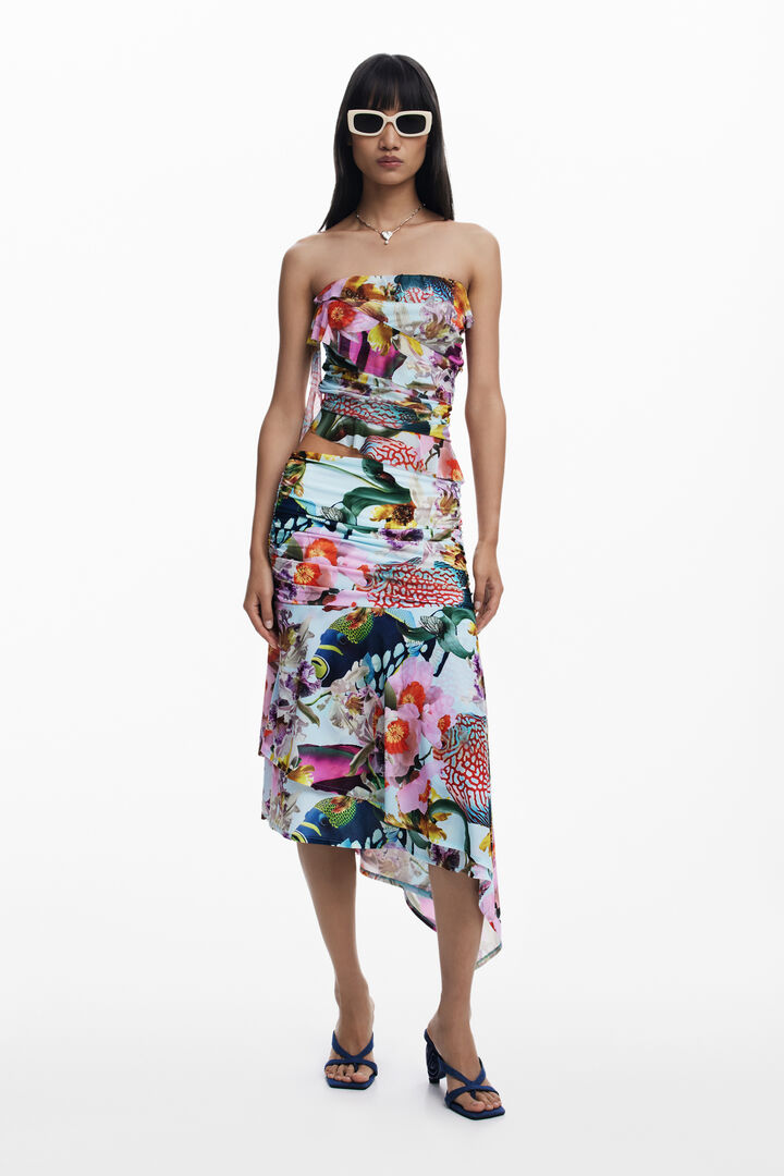 Camiseta desenhada por Mr. Christian Lacroix | Desigual