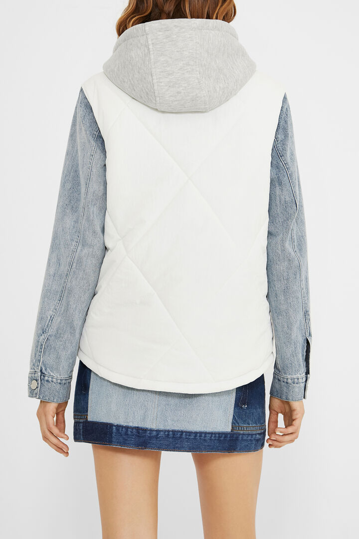 Chaqueta chaleco capucha | Desigual