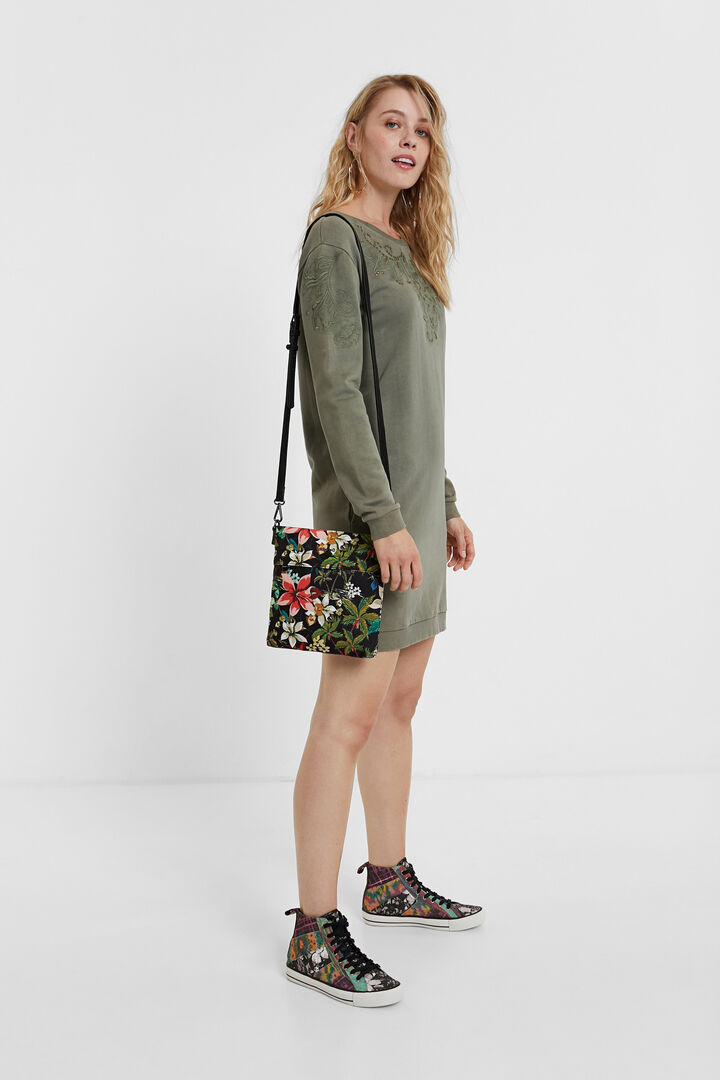 Kvetinová crossbody kabelka | Desigual