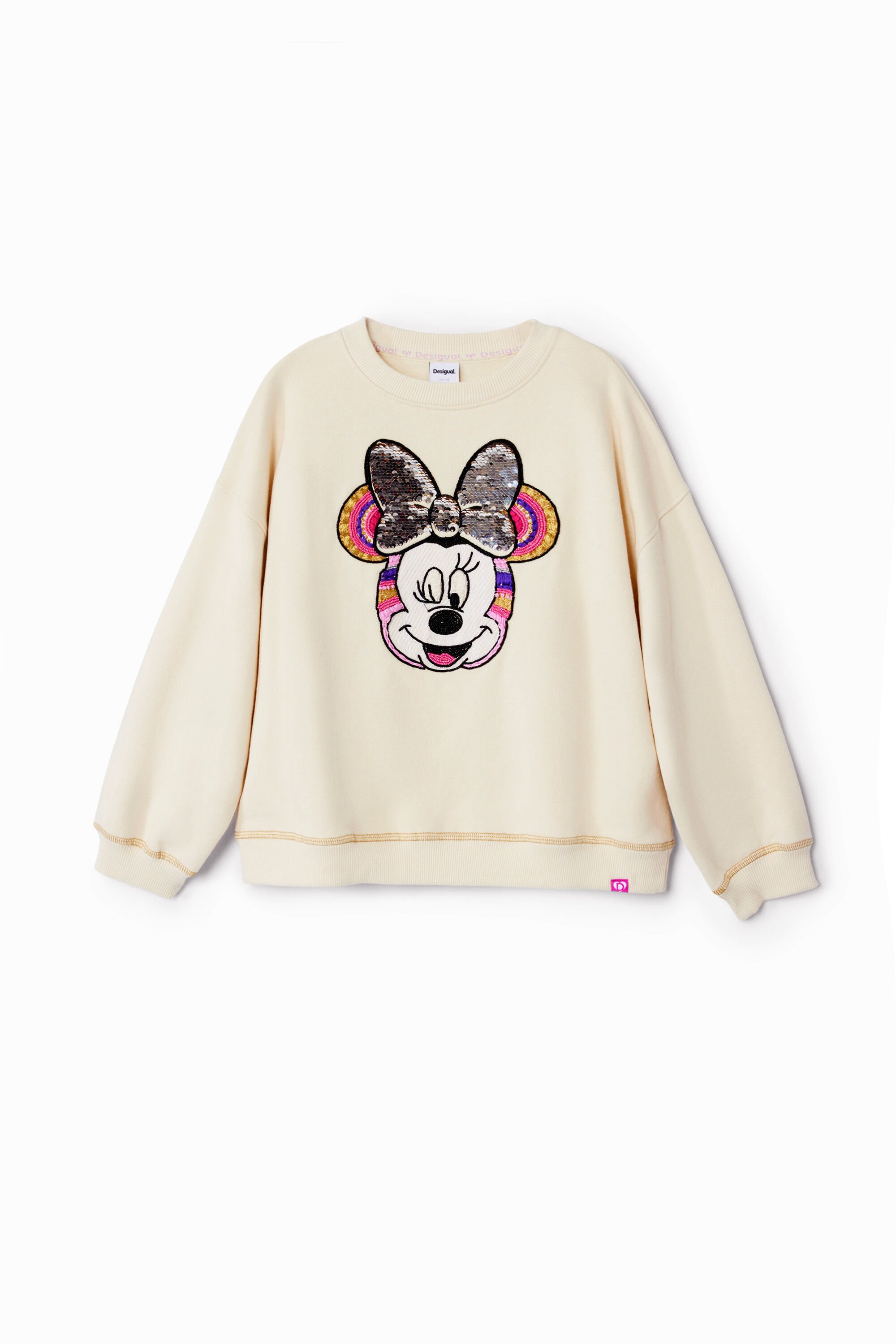 White minnie mouse sweatshirt on sale