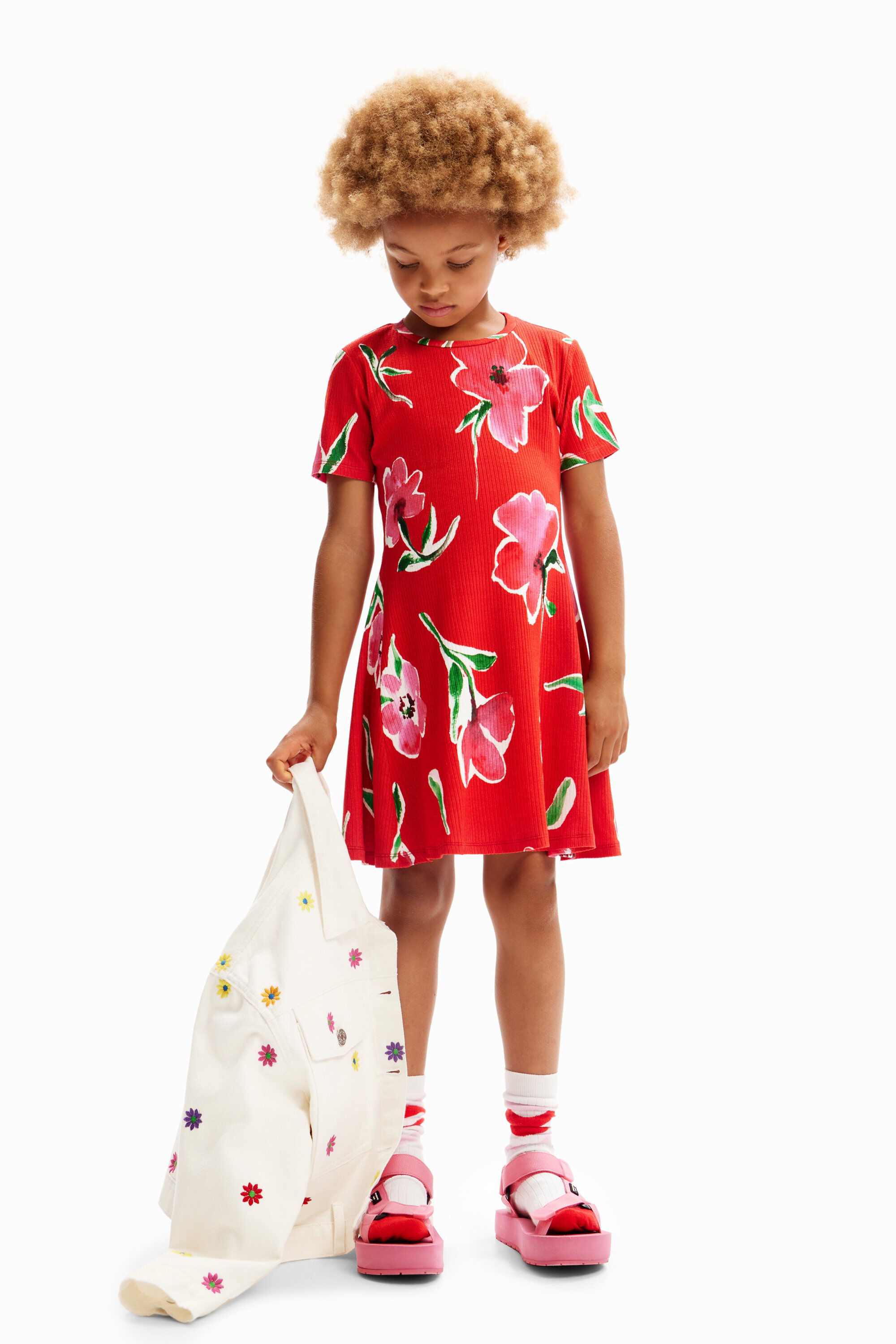 Desigual robe fille sales