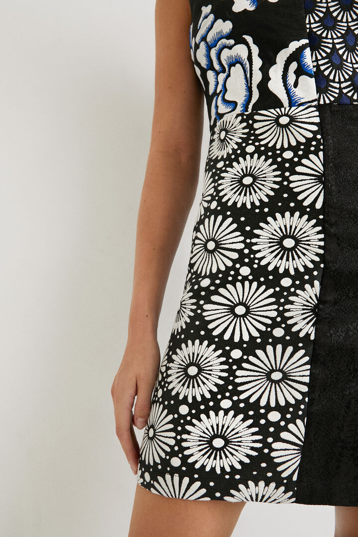 Vestido slim patchwork | Desigual