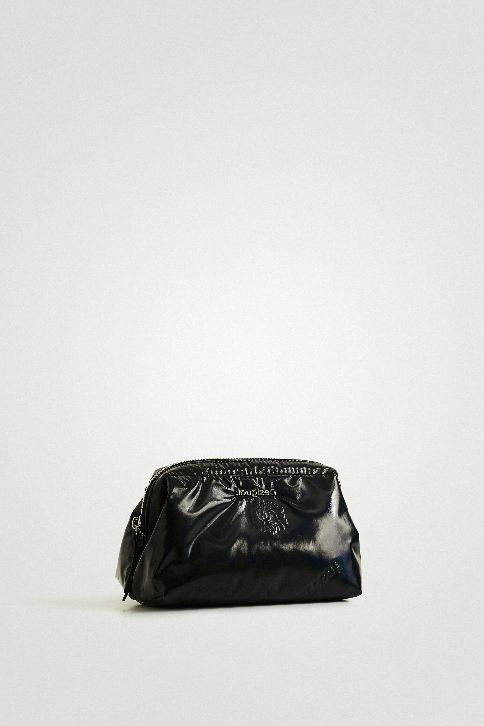 Shop Desigual Pack Little Bag And Padded Card-holder In Black