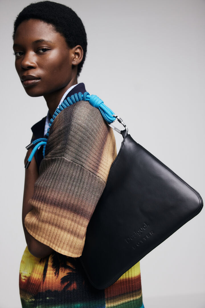 Medium leather bag Botter | Desigual