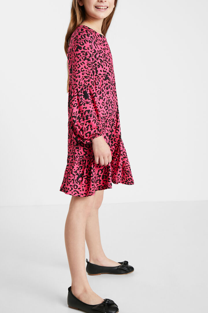 Robe trapèze léopard | Desigual