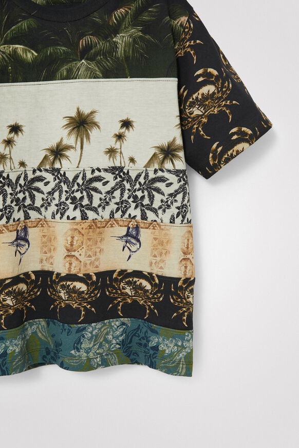 Tropical patchwork T-shirt | Desigual