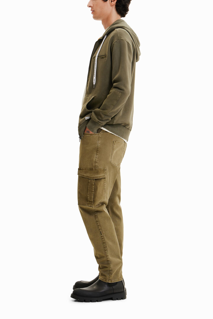 Sweat-shirt capuche fermeture Éclair | Desigual