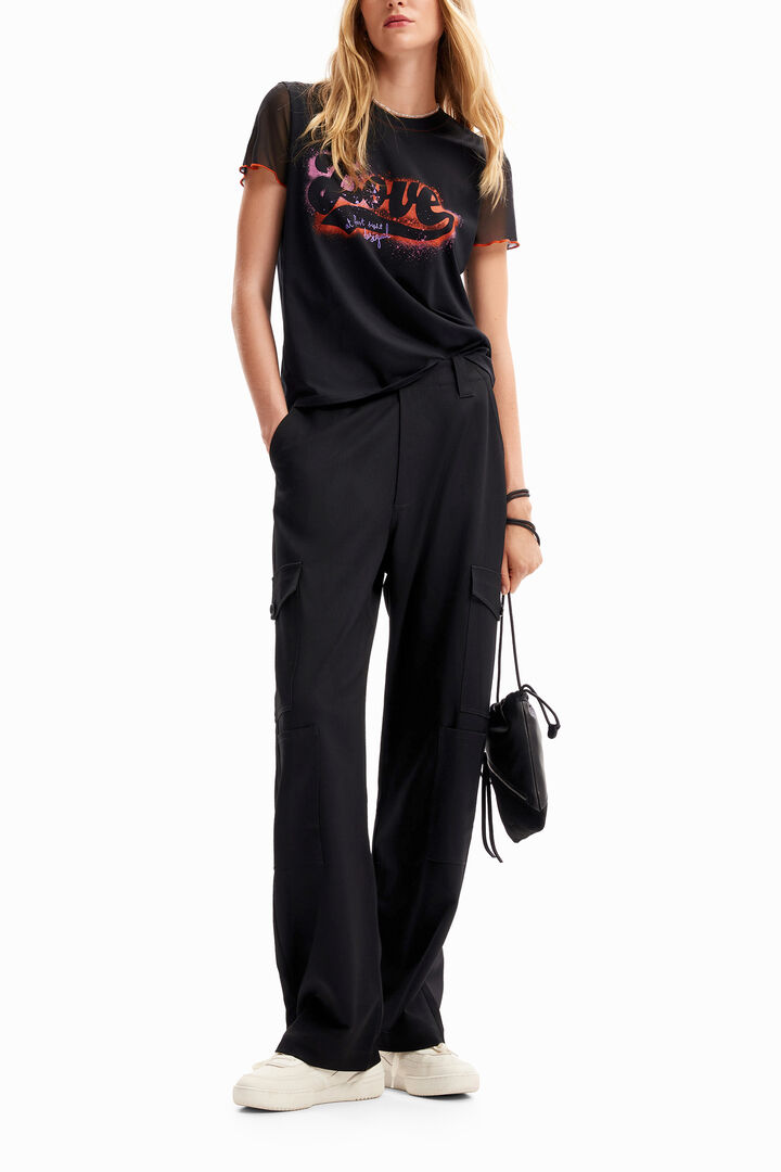Pantaloni cargo serpente | Desigual