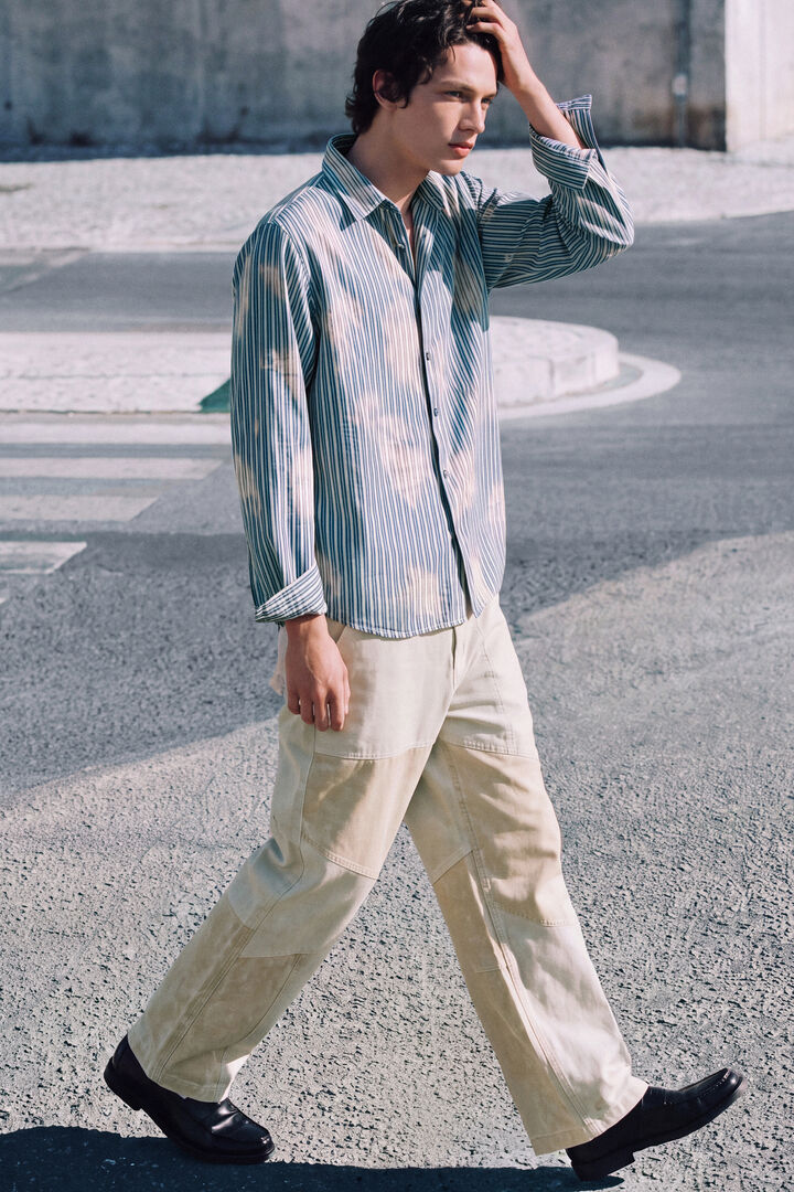 Camisa rayas tie dye
