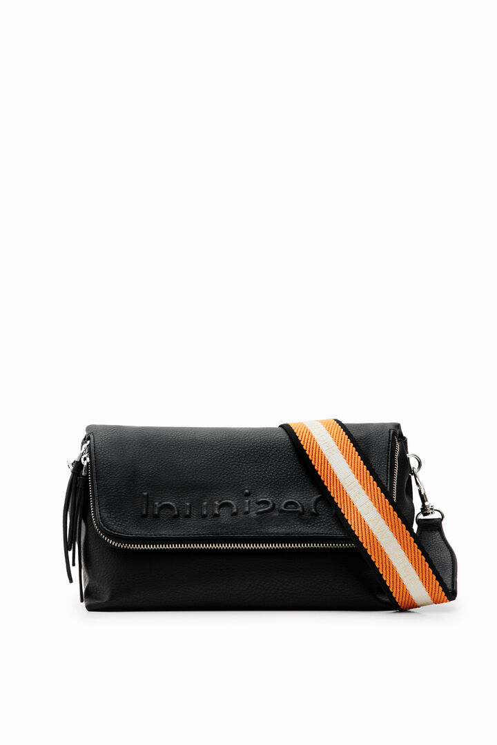 Half-logo crossbody bag | Desigual