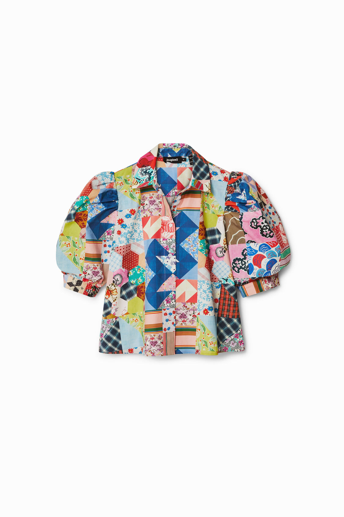 Camisa patchwork Johnson Hartig | Desigual.com