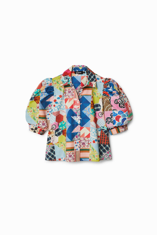 Chemise à motif patchwork Johnson Hartig