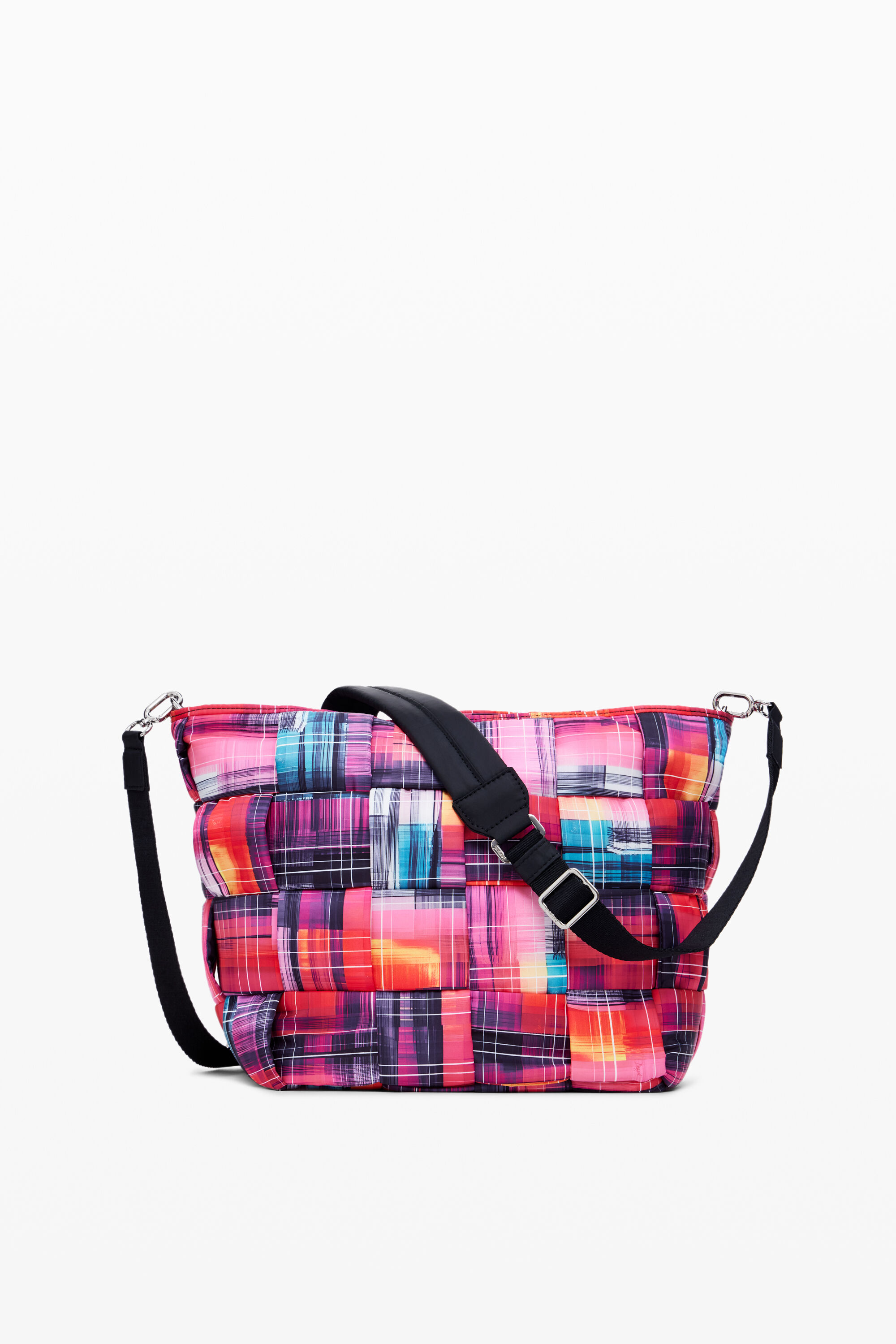 Nylon bag with Arty multi-position handles
