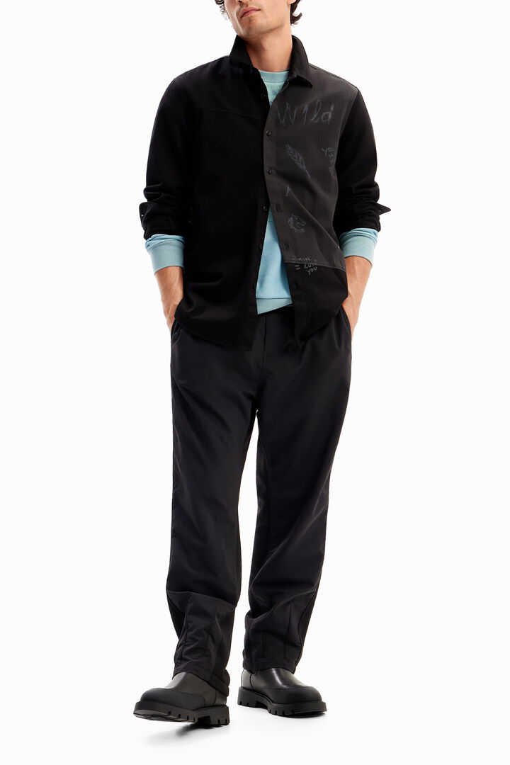 Camisa patchwork dibujos | Desigual