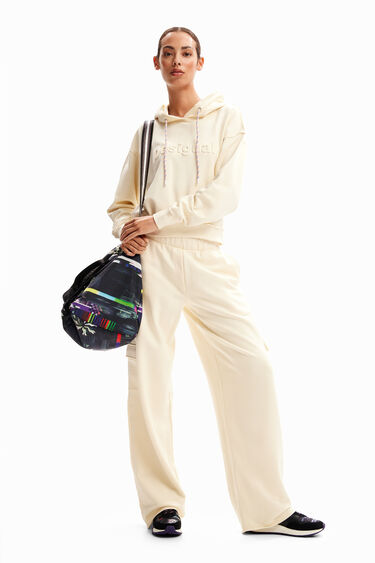 Dessuadora curta logotip | Desigual