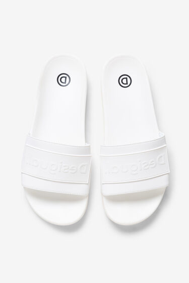 Slippers met nieuw Desigual-logo | Desigual