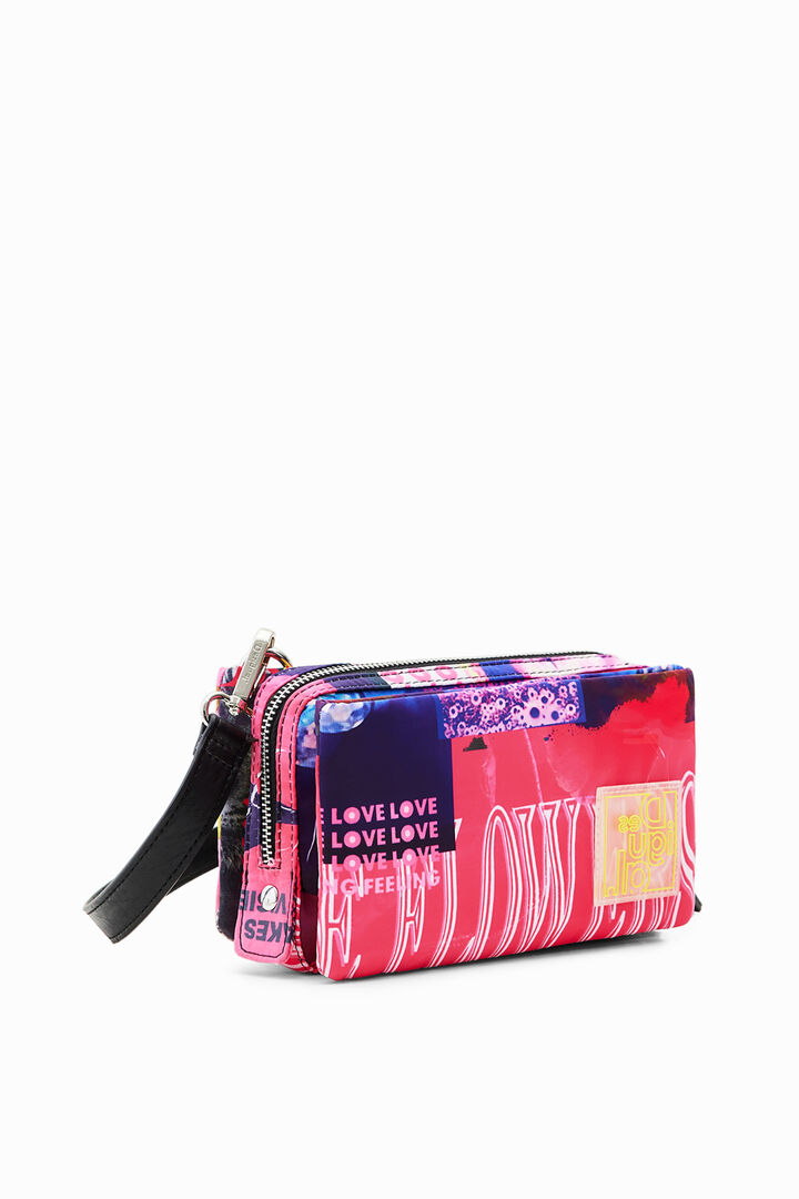 Small collage crossbody bag | Desigual