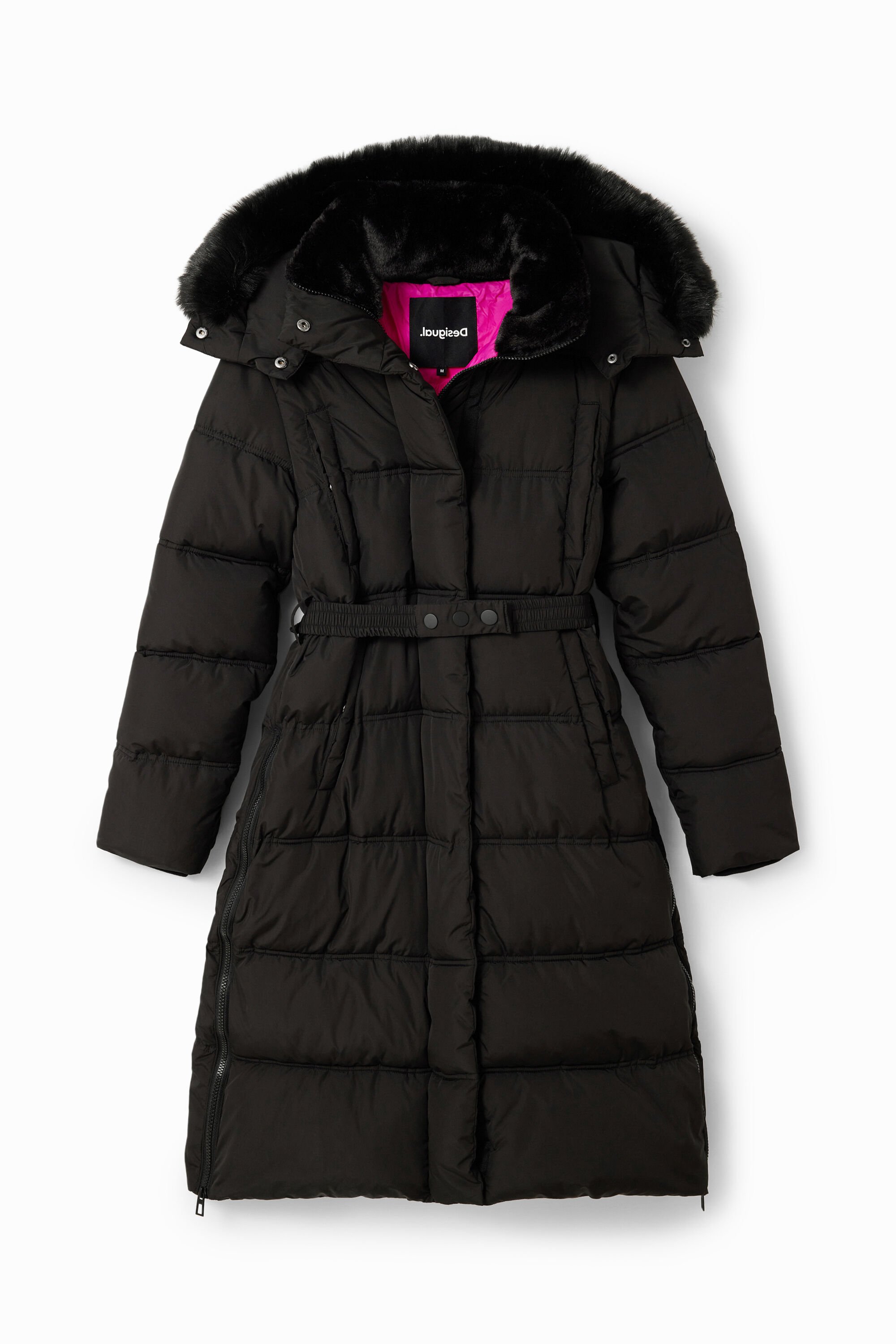 Desigual black and white coat 2025