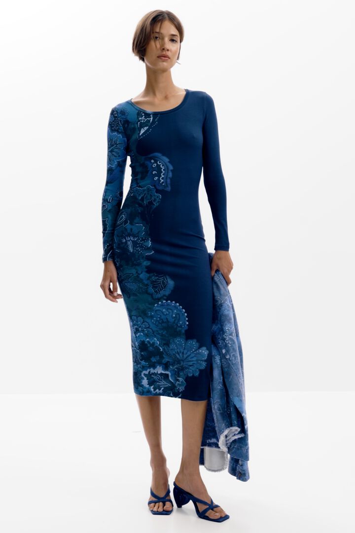 Fitted mandala dress | Desigual