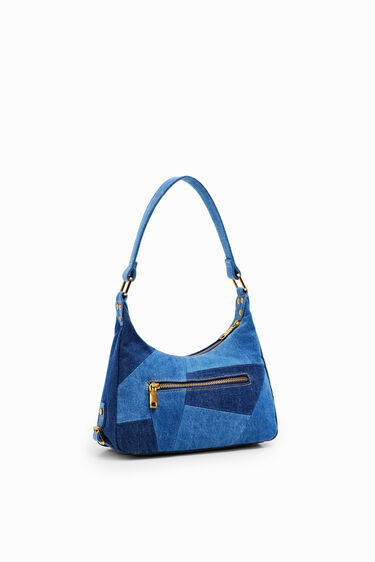 María Escoté patchwork denim bag | Desigual