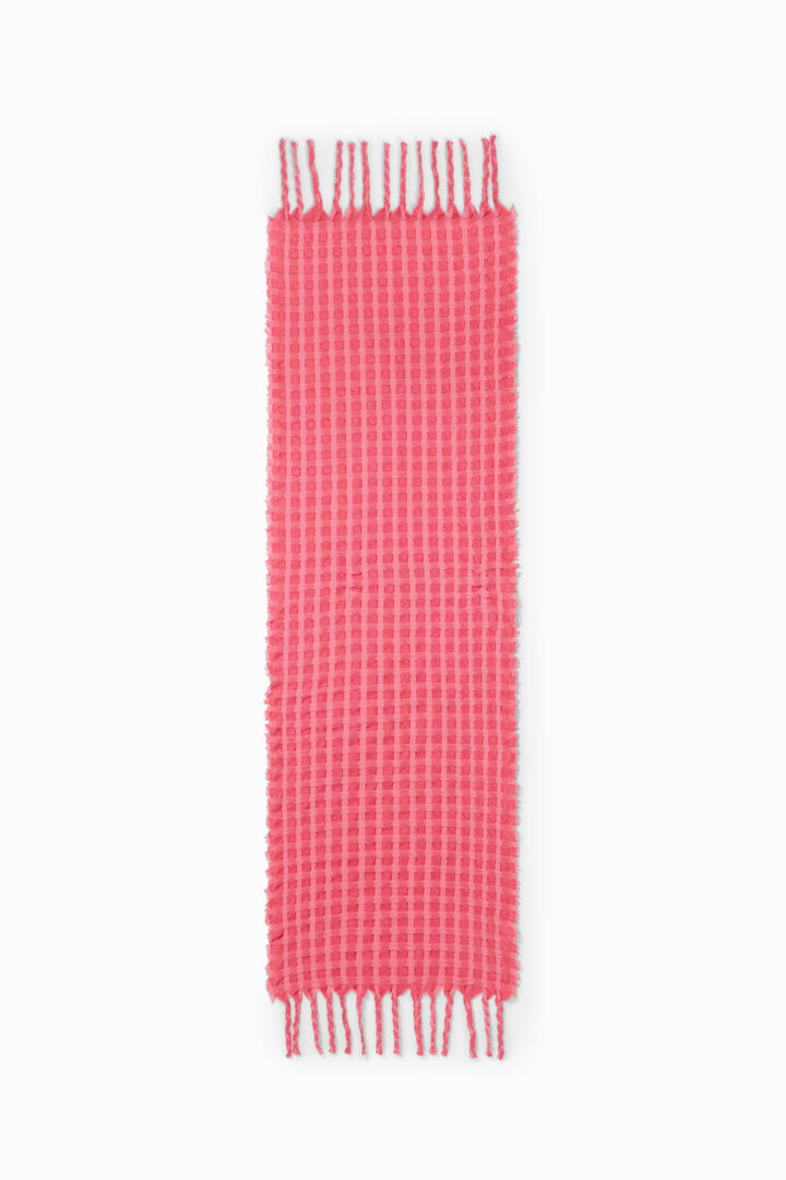 Bufanda rectangular cuadros | Desigual