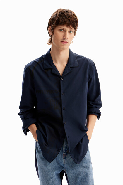Shirt in pyjamastijl
