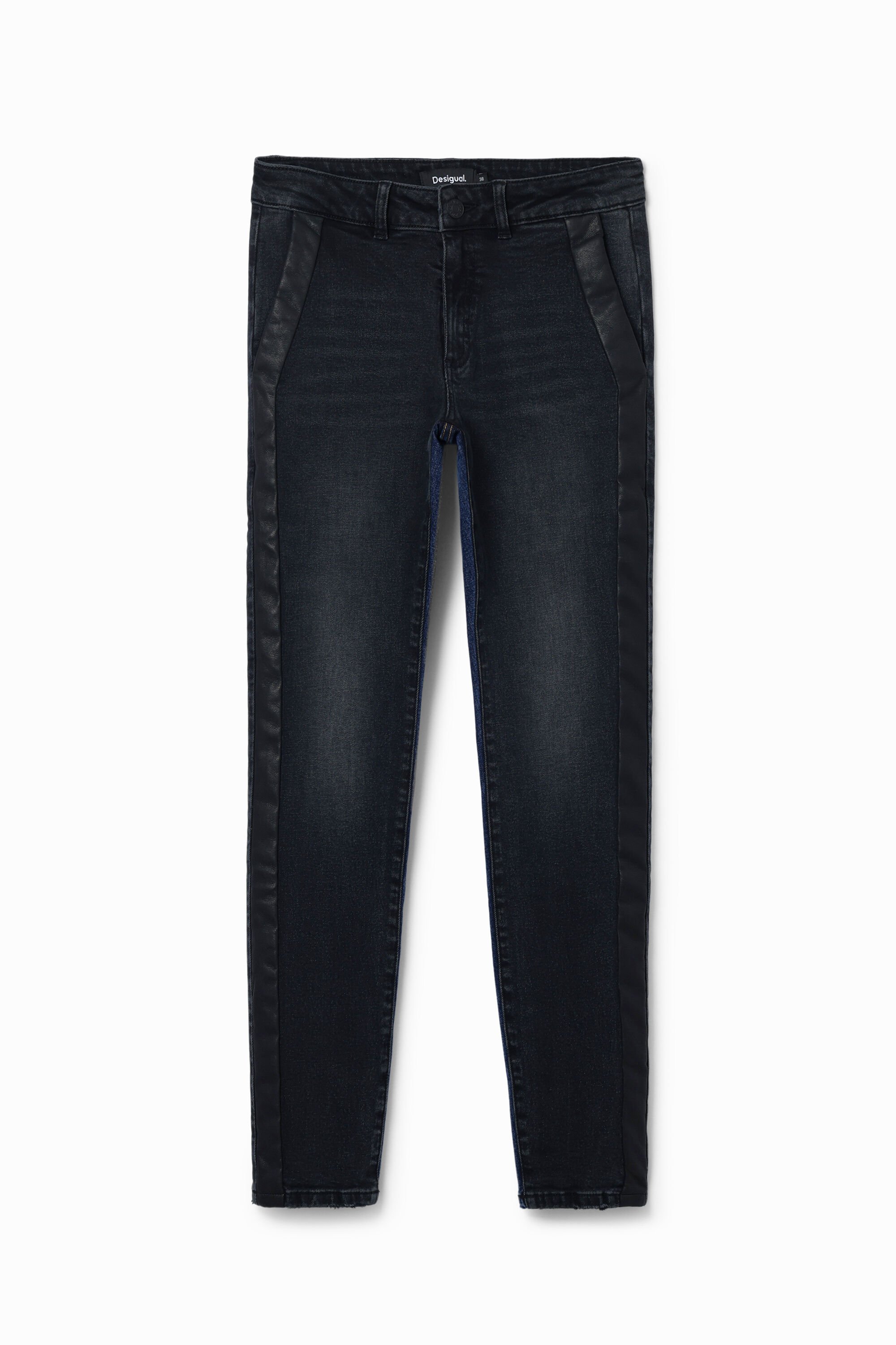 Jeans Slim Fit Kontrast