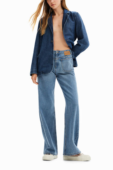 Blazer Circular Denim | Desigual
