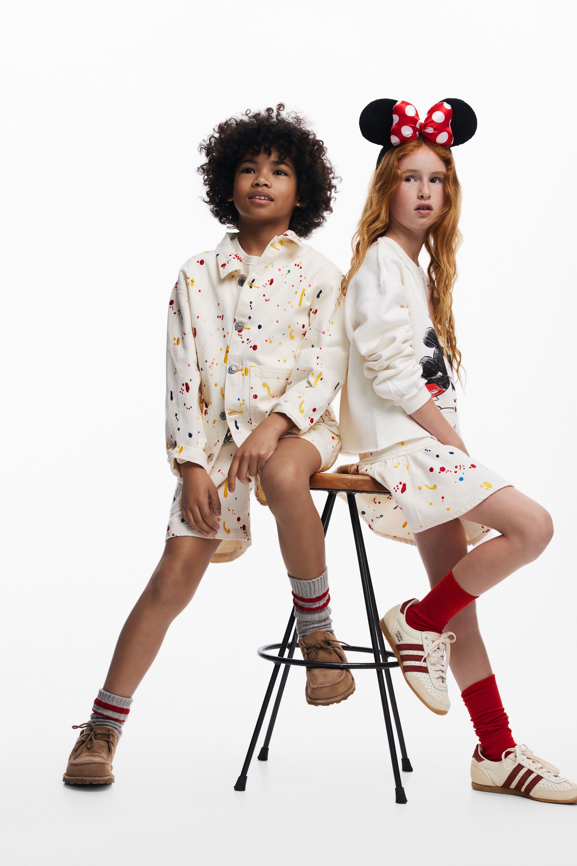 Desigual Splash-shirt - WHITE