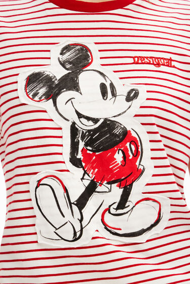 Women's Striped Mickey Mouse T-shirt I